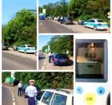 Polițiștii de la Rutieră, în control pe DN1B, marți dimineață